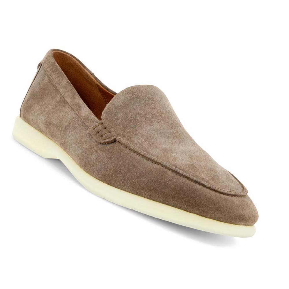 Men's Ecco Citytray Lite Slip-on Casual Shoes Brown | Canada 462LIS